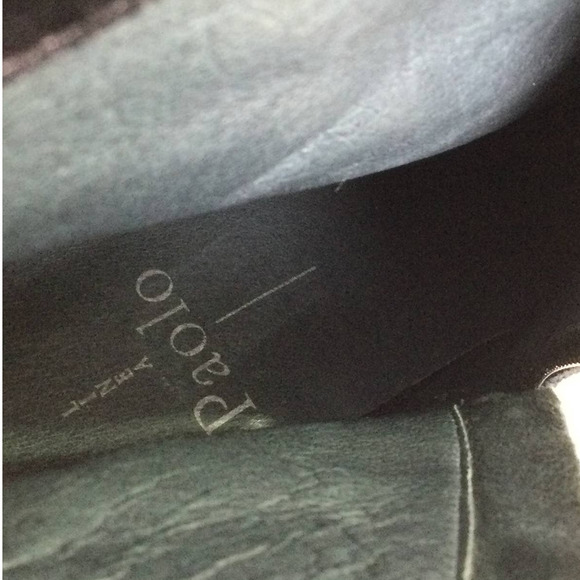 Linea Paolo Women's Suede Square Toe Chunky Heel Black Mid-Calf Pull On Boot 7 - Picture 12 of 16